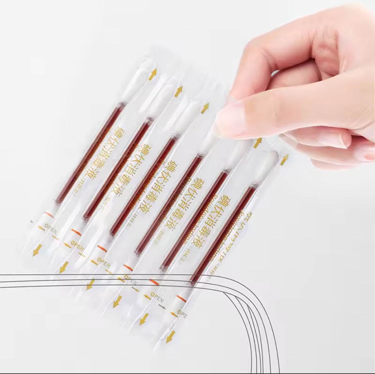 Disposable Disinfected Lodine Swab 50 Piece